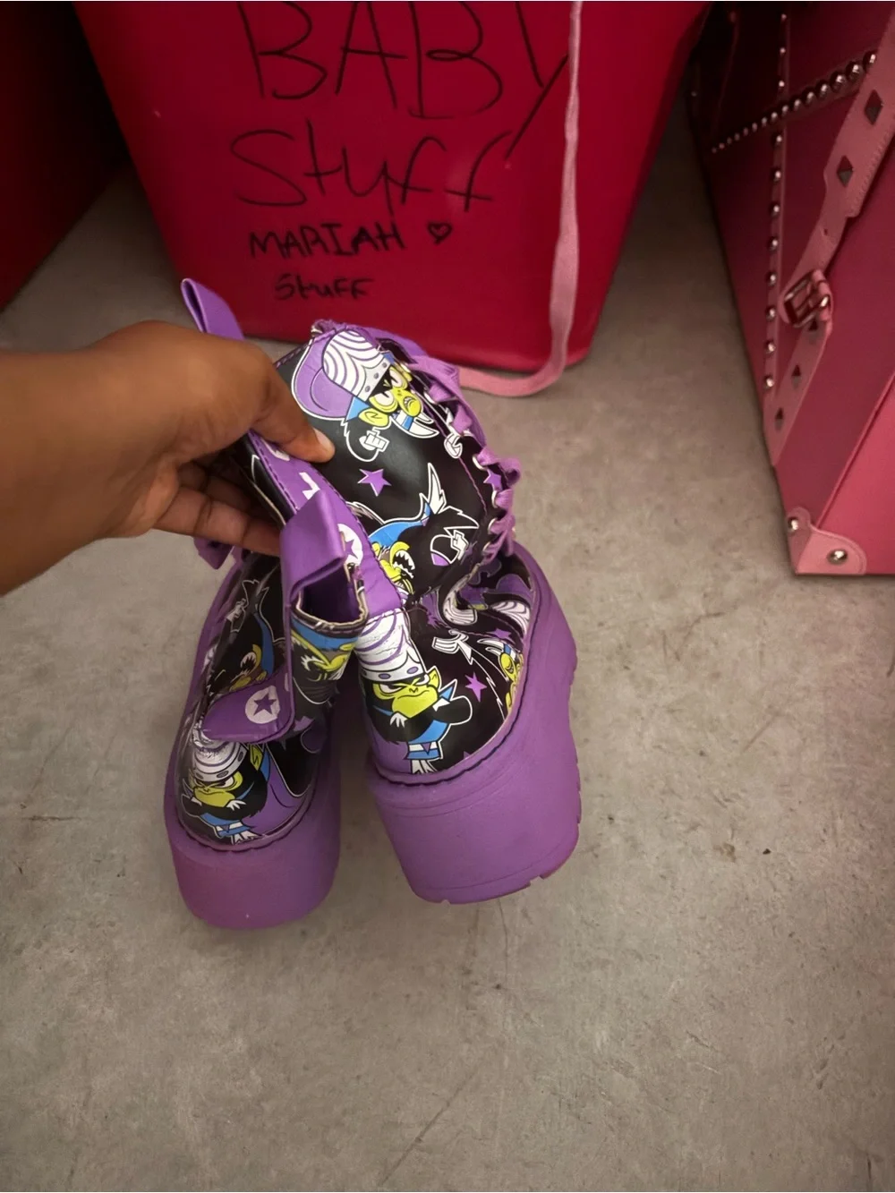 MANIC MOJO COMBAT BOOTS